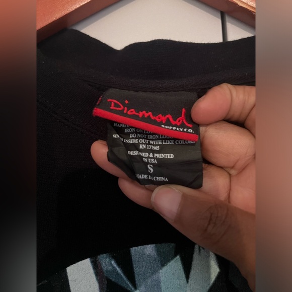 Diamond Supply Co Black Sweater - Small - Picture 4 of 5